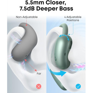 Soundcore AeroFit 2: Adjustable Open-Ear Headphones with Hi-Res Sound