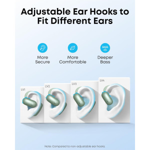 Soundcore AeroFit 2: Adjustable Open-Ear Headphones with Hi-Res Sound