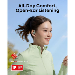 Soundcore AeroFit 2: Adjustable Open-Ear Headphones with Hi-Res Sound