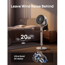 Ventilateur Dreo Smart : Silencieux, Oscillation et Lumière RGB