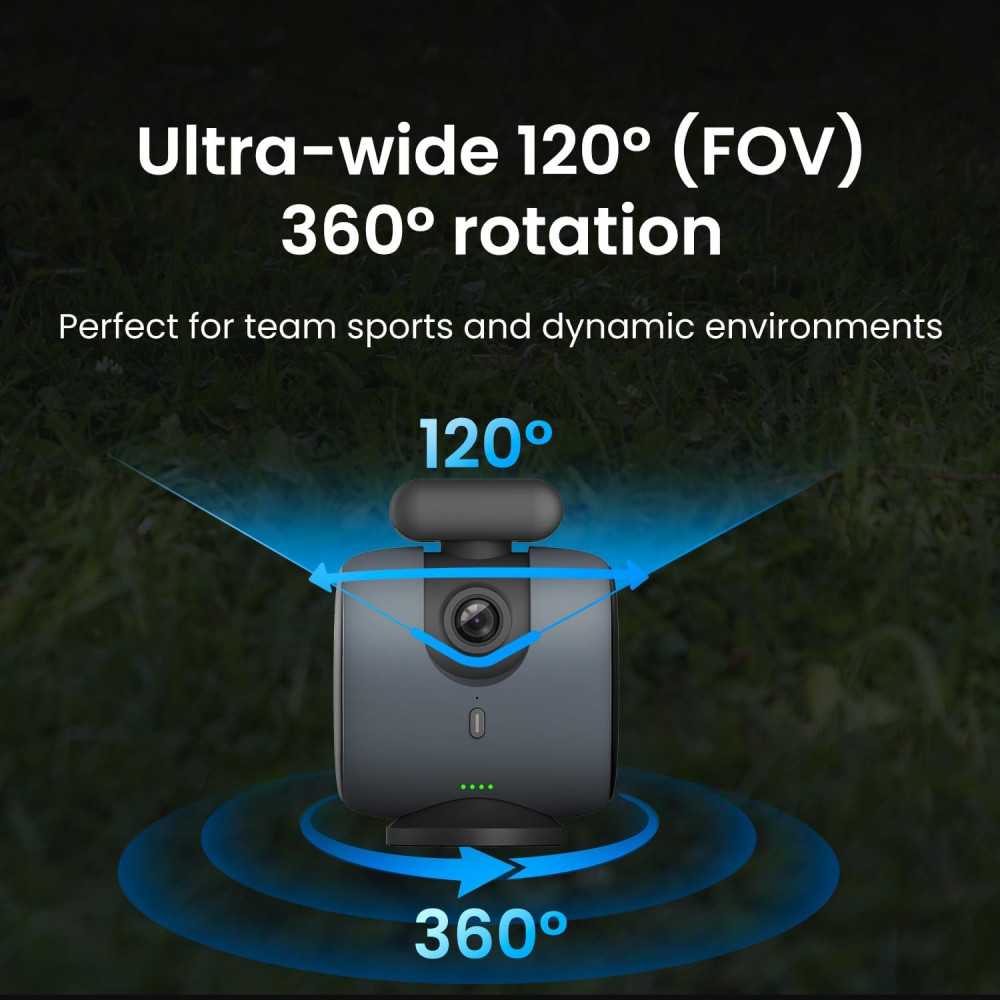 Caméra Sport 4K Chameleon AI : Suivi Équipe & Joueurs Caméra Sport 4K Chameleon AI : Suivi Équipe & Joueurs