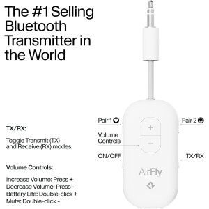 AirFly Pro 2 : Adaptateur Bluetooth Indispensable en Avion