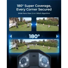 Caméra de Sécurité REOLINK Duo 3 PoE 16MP avec Vision Nocturne