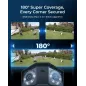 Reolink Duo 3 PoE 16MP: Caméra de Sécurité Panoramique 180° UHD, Vision Nocturne Couleur & Détection Avancée