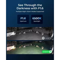 Caméra de Sécurité REOLINK Duo 3 PoE 16MP avec Vision Nocturne