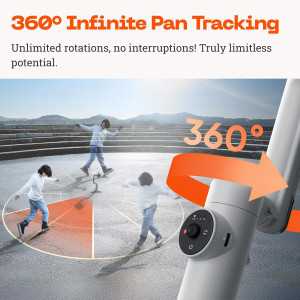 Insta360 Flow Pro: AI Smartphone Gimbal - 360° Tracking, 3-Axis Stability, Built-in Tripod. Unleash Your Inner Filmmaker!