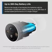 Tapo MagCam: Caméra de Sécurité Extérieure Sans Fil 2K - Batterie Longue Durée, Installation Facile!