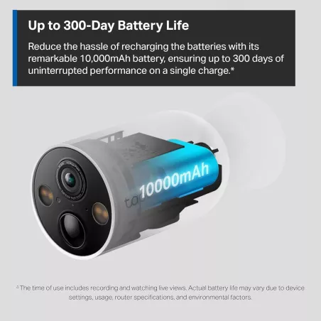 Tapo MagCam: Caméra de Sécurité Extérieure Sans Fil 2K - Batterie Longue Durée, Installation Facile!