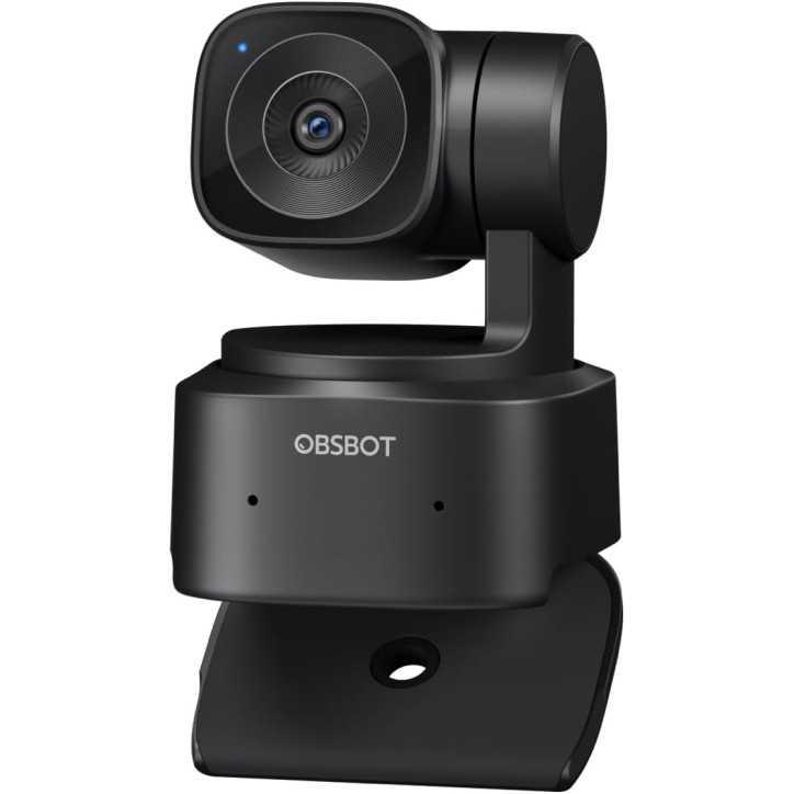 OBSBOT Tiny SE: AI Tracking 1080P Webcam - Crystal Clear Streaming at 100FPS!