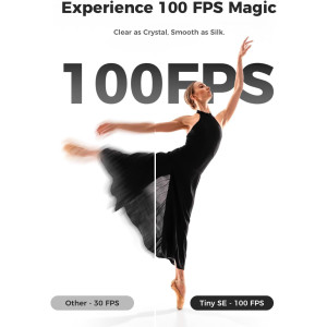 Webcam OBSBOT Tiny SE 1080P 100FPS avec Suivi AI