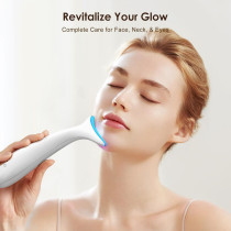 Face & Neck Massager - Skin Lifting Tool for Wrinkles & Dark Circles