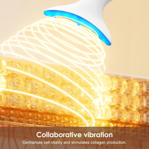 Face & Neck Massager - Skin Lifting Tool for Wrinkles & Dark Circles