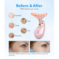 Revitalize Your Skin: 7-Color Red Light Therapy Massager Tool