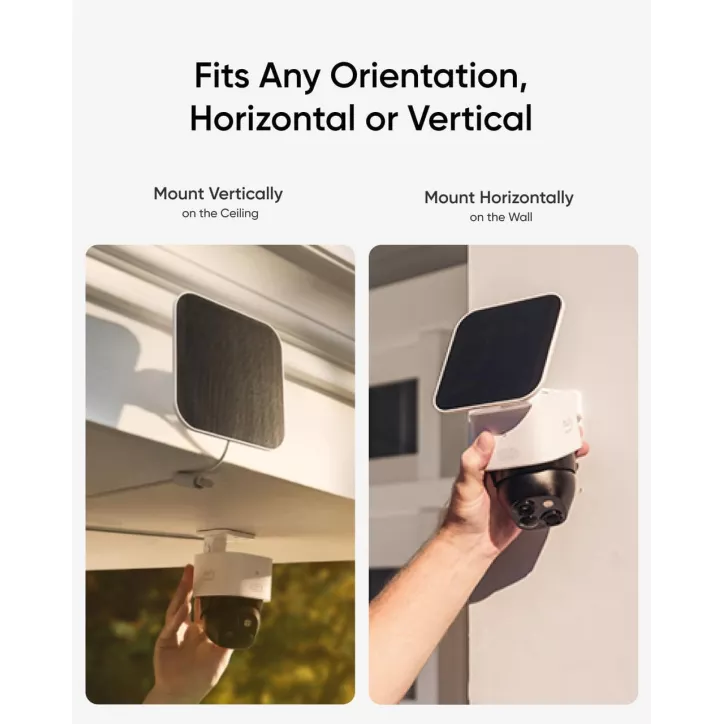 Eufy SoloCam S340 Solaire: Sécurité 360° Sans Fil & Sans Abonnement! Compatible HomeBase