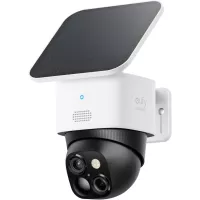 Eufy SoloCam S340 Solaire: Sécurité 360° Sans Fil & Sans Abonnement! Compatible HomeBase