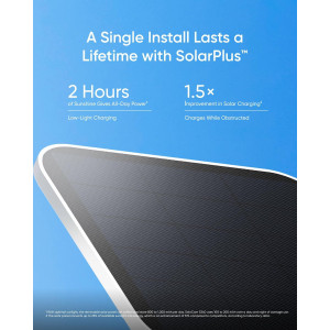 Caméra de sécurité eufy SoloCam S340 sans fil et solaire