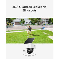 Caméra de sécurité eufy SoloCam S340 sans fil et solaire