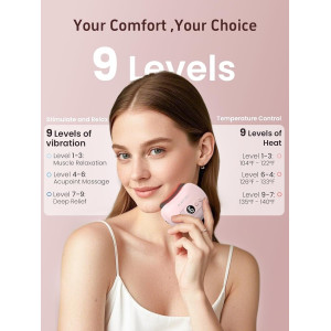 Electric Gua Sha Face Massager with Heat & 9 Intensity Levels