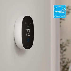 2025 Ecobee Smart Thermostat Essential: Energy Star, Wi-Fi, Voice Control