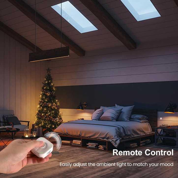 Onvis Smart Button: 5-Key HomeKit Scene Controller - Effortless Smart Home Automation!