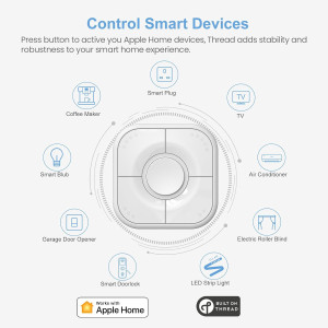 Bouton Intelligent 5-Keys : Contrôleur Apple HomeKit