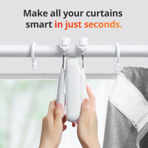 SwitchBot Smart Curtain Opener: Solar-Powered, Bluetooth & App Control