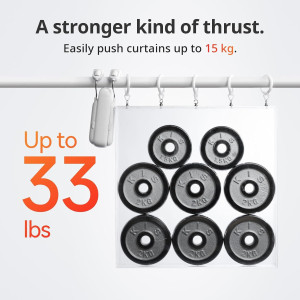 Ouvre-rideau SwitchBot : Bluetooth, Solaire, Compatible Alexa