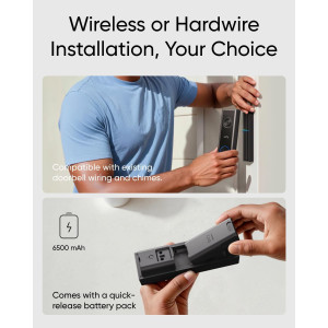 eufy Video Doorbell C31: 2K FHD, Dual Power, No Monthly Fees