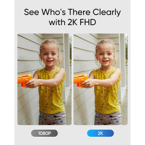 Eufy Video Doorbell C31 : 2K, Alimentation Dual, Installation Facile