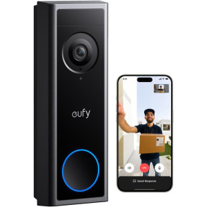 eufy Video Doorbell C31: 2K FHD, Dual Power, No Monthly Fees