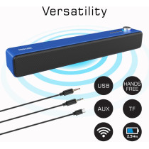 Maxell 2.4GHz Wireless Soundbar & Microphone for Teachers - Easy Use