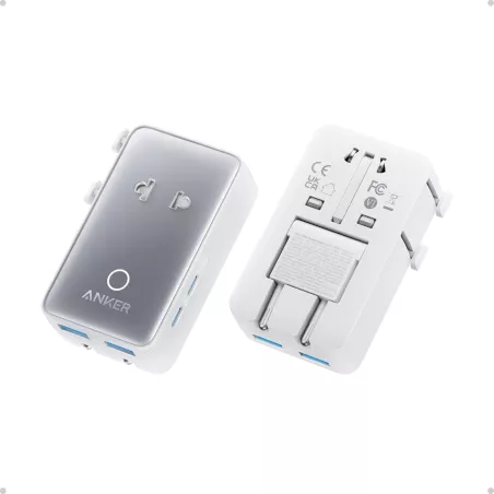 Adaptateur de Voyage Anker Nano 5 Ports - Idéal pour le voyage