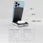 Satechi Chargeur 3-en-1 : Station de Charge sans Fil + Power Bank 10000mAh pour iPhone, AirPods et iPad