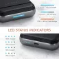 Satechi Chargeur 3-en-1 : Station de Charge sans Fil + Power Bank 10000mAh pour iPhone, AirPods et iPad