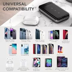 Chargeur sans fil Satechi Duo 3 en 1 pour iPhone et iPad