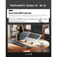 ProtoArc XKM01 Foldable Bluetooth Keyboard Mouse Combo - Portable Work Solution