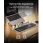 ProtoArc XKM01: Combo Clavier Souris Bluetooth Pliable - Productivité Mobile Ultime!
