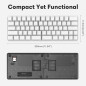 Ergonomic Split Mechanical Keyboard - Wireless, Hot-Swap, 60% Layout - Type in Comfort!
