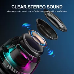 Edifier G200: Mini Haut-Parleur Bluetooth Aimanté RGB - Son Immersif & Portable!