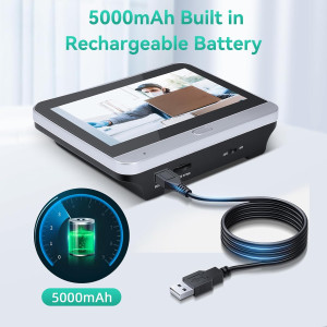 Caméra de Porte Vidéo 1080P - Moniteur 4.3, Detection de Mouvement