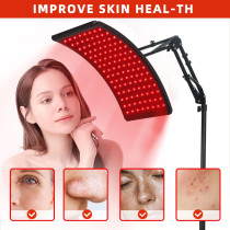 Red Light Therapy Lamp: Boost Skin & Body Wellness with 660nm & 850nm