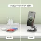 Satechi Chargeur 2-en-1 Qi2 : Recharge Rapide iPhone & AirPods - Design Pliable Idéal Voyage