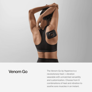 Hyperice Venom Go: Advanced Heat & Vibration Wearable - FSA/HSA Eligible
