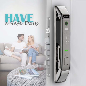 Smart 3D Face Recognition Door Lock with WiFi, Camera & Keyless Entry