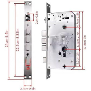 Smart 3D Face Recognition Door Lock with WiFi, Camera & Alexa