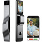 3D Face Recognition Smart Lock: WiFi, Video, Fingerprint, Code, App Control. Secure Your Home Today!