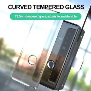 Smart Glass Door Lock: 3D Face Recognition & Wi-Fi Access Control