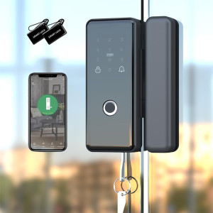 Smart Glass Door Lock: 3D Face Recognition & Wi-Fi Access Control