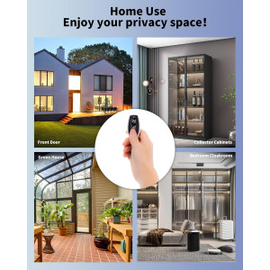 Smart Biometric Glass Door Locks - Keyless & No Drill Entry Solution