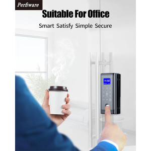 Smart Biometric Glass Door Locks - Keyless & No Drill Entry Solution